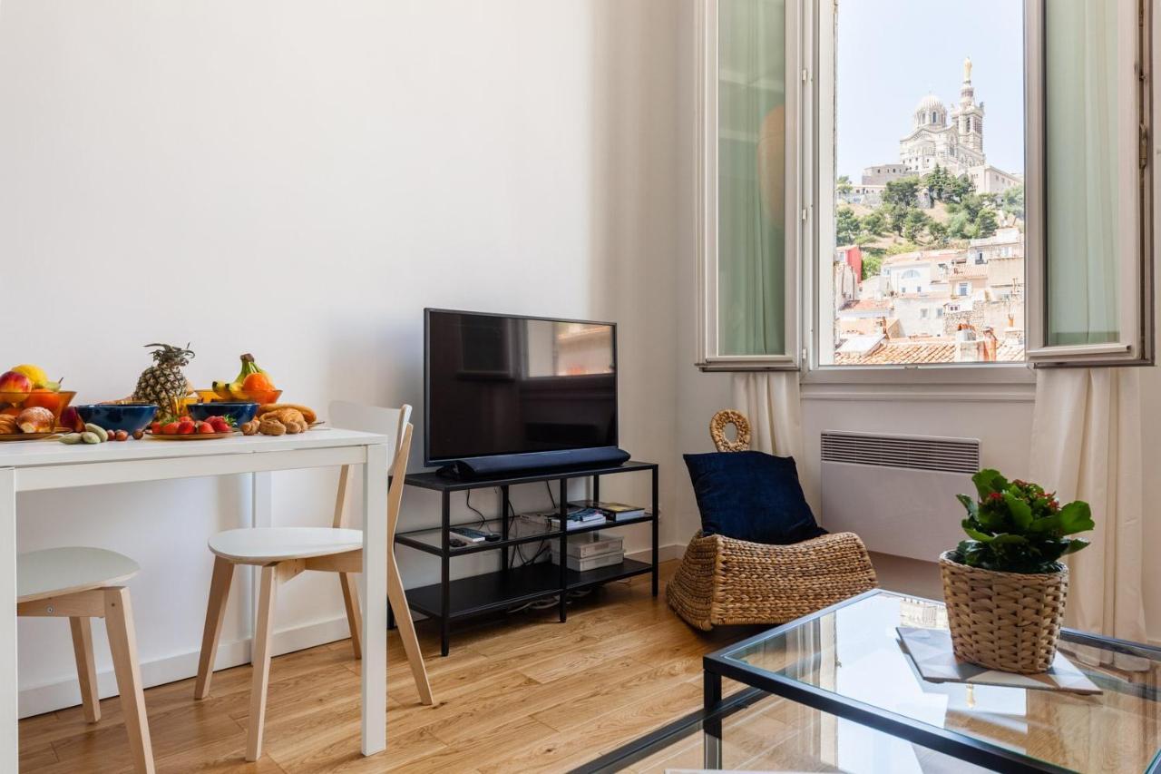 La Bonne Mere - Superbe Appartement Vue Notre Dame Marsella Exterior foto